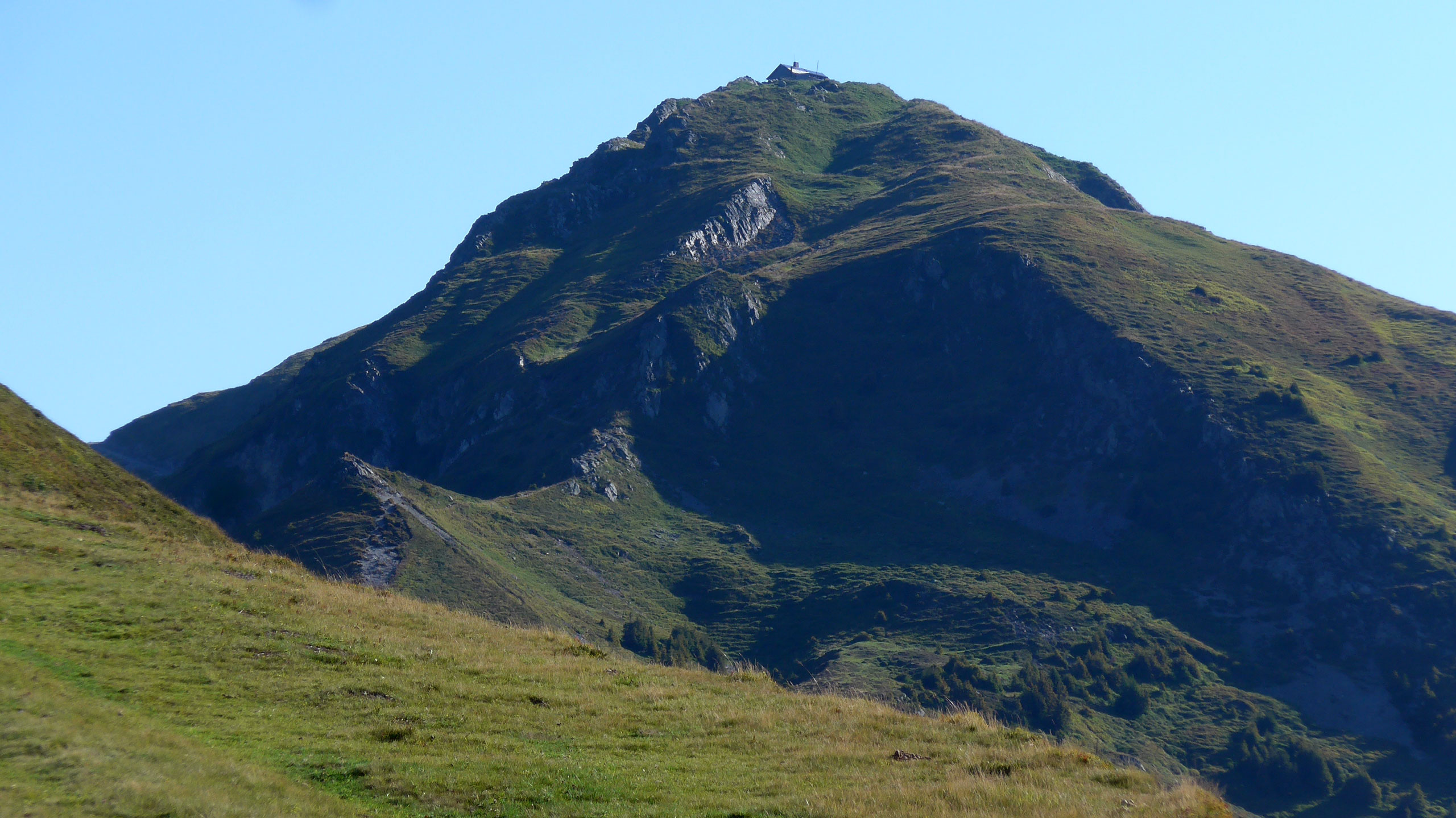 Blick zurück zum Statzer-Haus