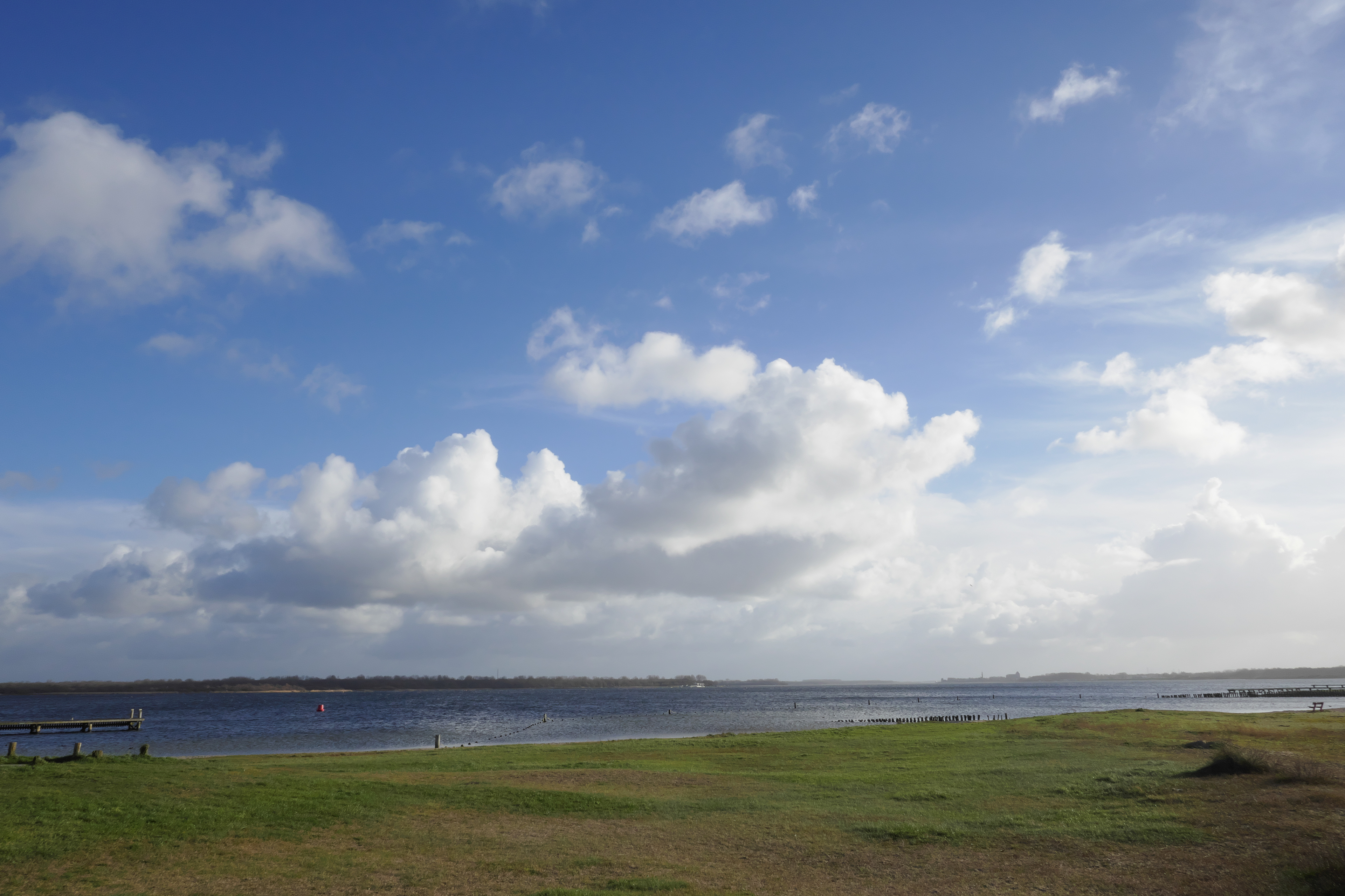Himmel über dem Veersen Meer