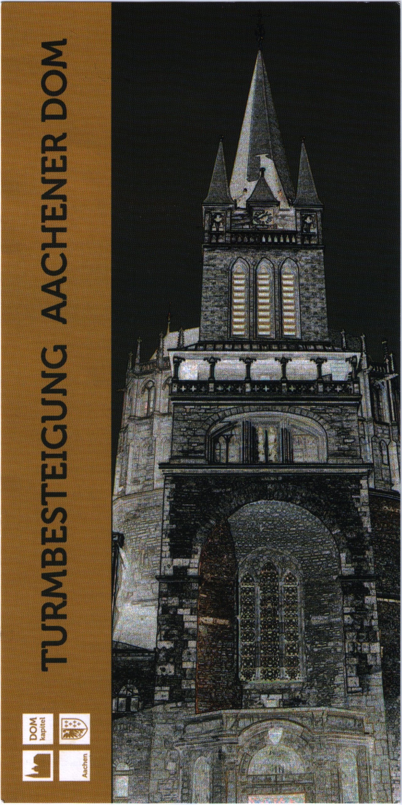 Eintrittskarte zum Turm des Aachener Doms
