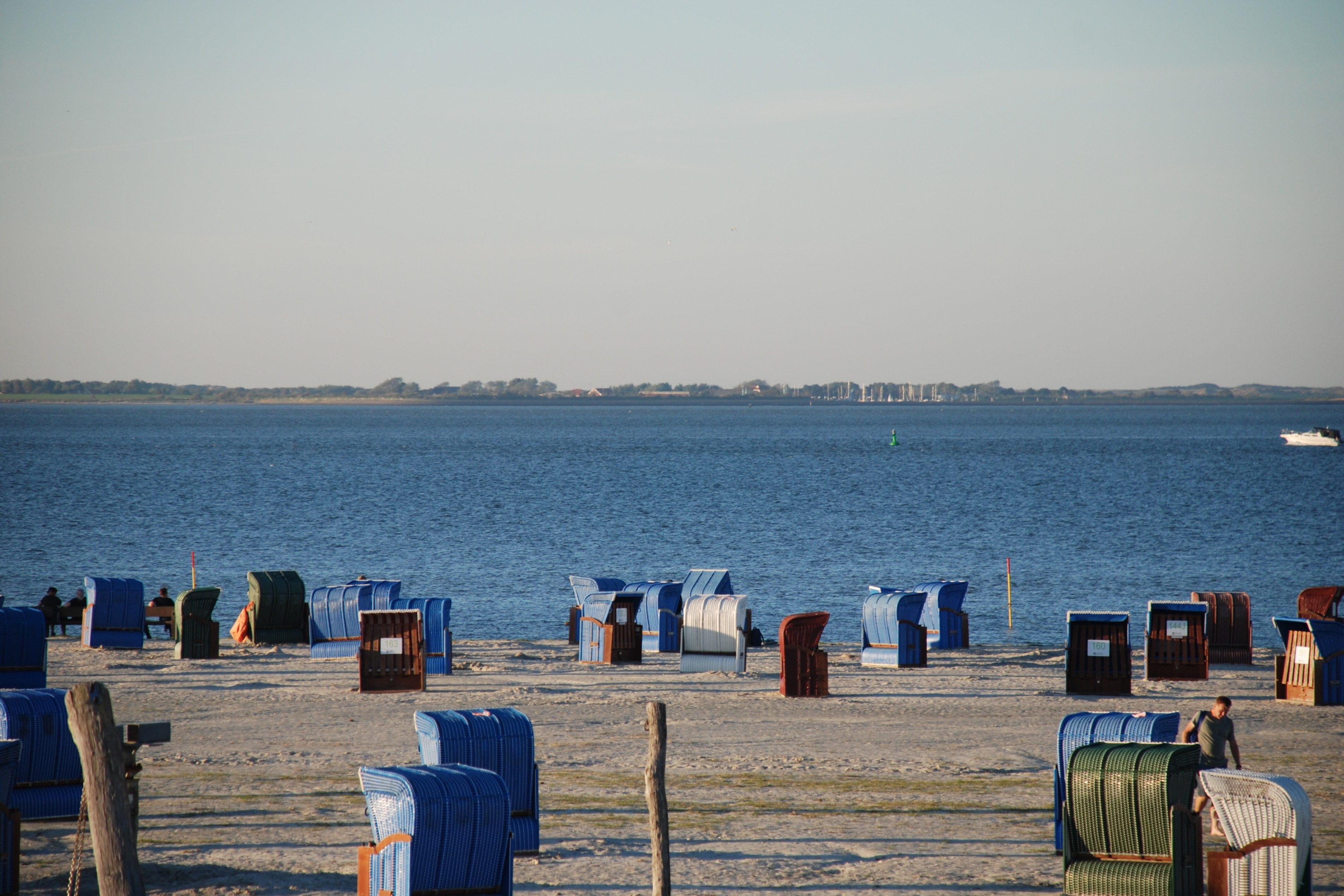 Blick auf Langeoog (Hafen)
