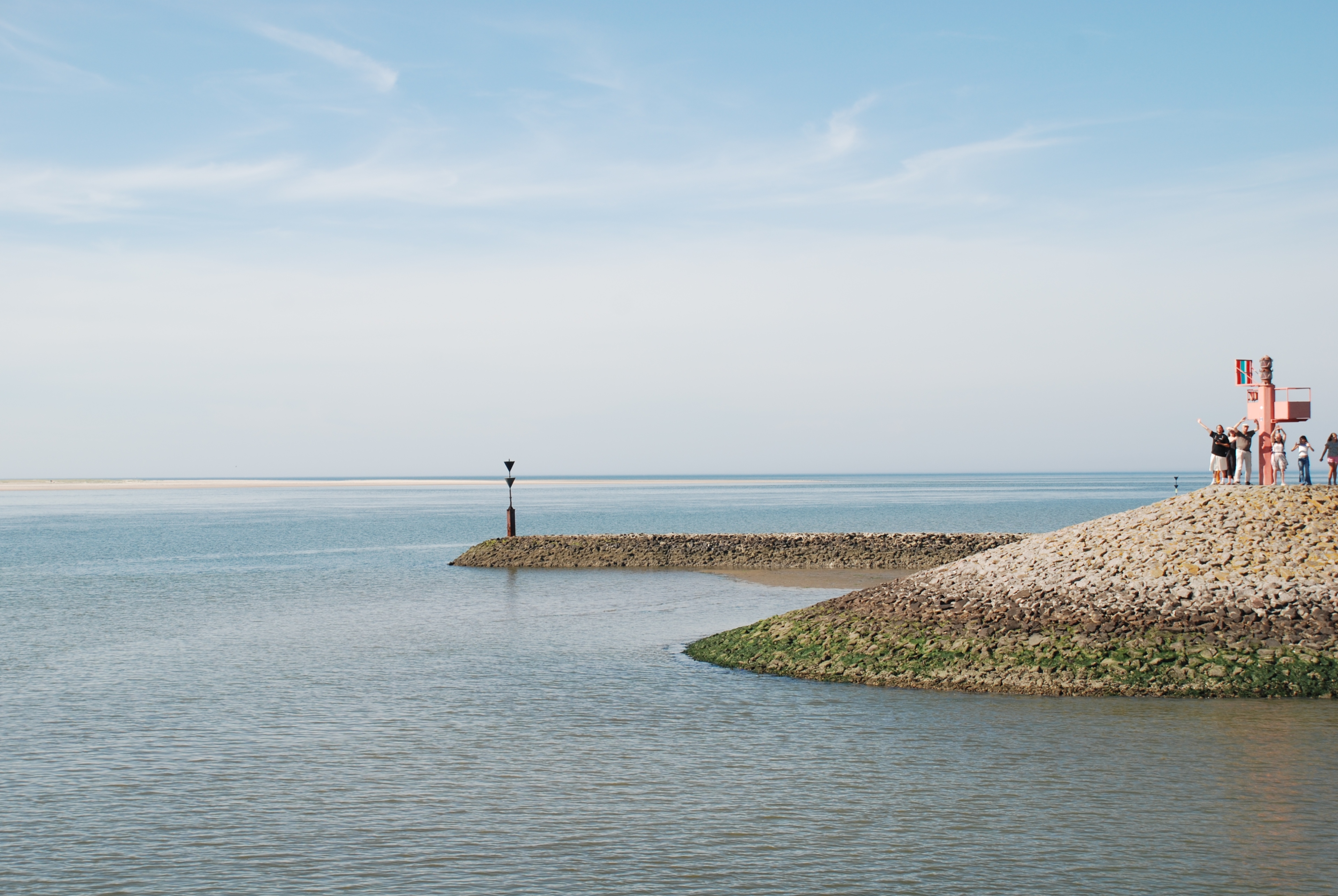 Hafenausfahrt Baltrum